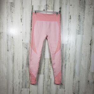 new mix pink leggings women's size large